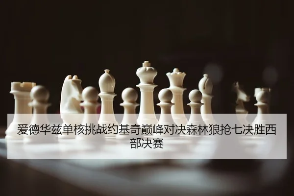 爱德华兹单核挑战约基奇巅峰对决森林狼抢七决胜西部决赛